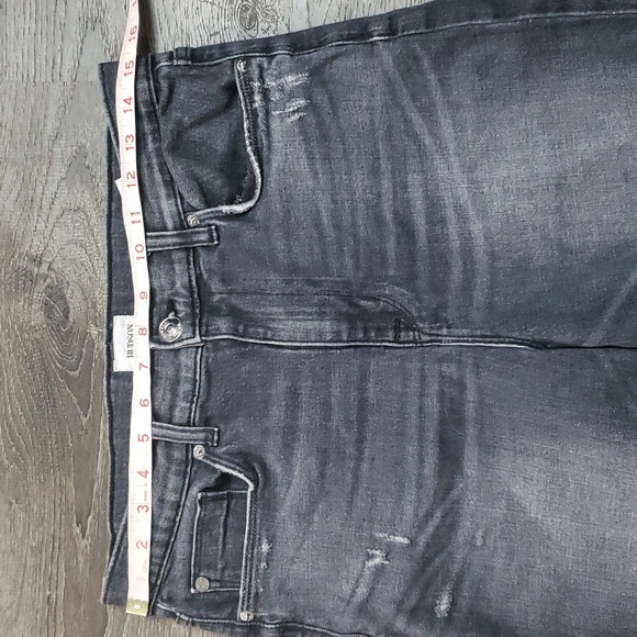 Hudson Zoeey HR Cut Off BF Bermuda Shorts Sz 30 - Picture 8 of 12